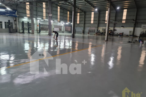 Thi công sơn sàn Epoxy tại Vĩnh Phúc